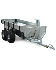 Bronco tukkikärry lavalla, sis. pankat