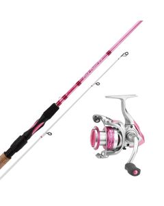 Okuma Pink Pearl Combo 7’ 5-20g C3000 Avokelasetti