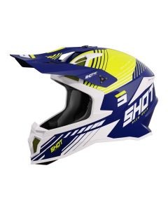 Shot Lite Fury Navy/Neon Keltainen kypärä