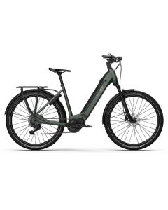Helkama CX 9v 27.5″ Sähköcitypyörä, havu