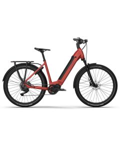 Helkama CX 9v 27.5″ Sähköcitypyörä, 50 cm punainen