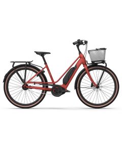 Helkama e-Aino 5v Sähköcitypyörä punainen