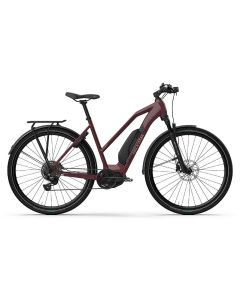 Helkama SE 10v 28″ Karpalonpunainen Sähköhybridipyörä