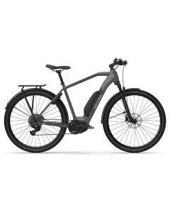 Helkama SE 10v 28″ Tummanharmaa Sähköhybridipyörä