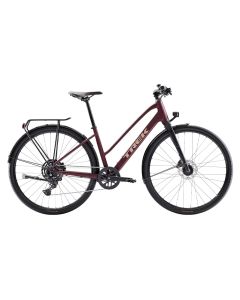 Trek FX Sport AL Equipped Midstep Red Hybridipyörä