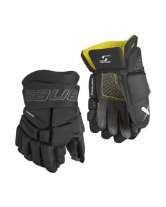S23 Bauer HG Supreme M3 BLK JR jääkiekkohanska