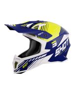 Shot Lite Fury Navy/Neon Keltainen kypärä