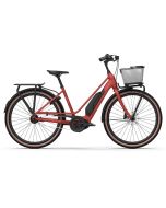 Helkama e-Aino 5v Sähköcitypyörä punainen