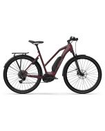 Helkama SE 10v 28″ Karpalonpunainen Sähköhybridipyörä