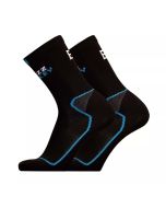 TOEZZ Pro Skate -luistinsukka musta lyhyt