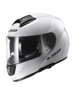LS2 FF397 Vector Solid Valkoinen Kypärä