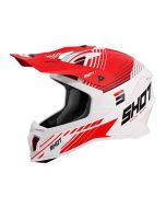 Shot Lite Fury Valkoinen/Punainen kypärä