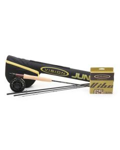 Vision Junior 7'6 #5 perhokalastussetti