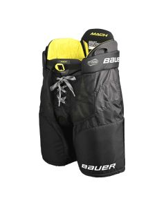 S23 Bauer HP Supreme Mach YTH BLK jääkiekkohousut