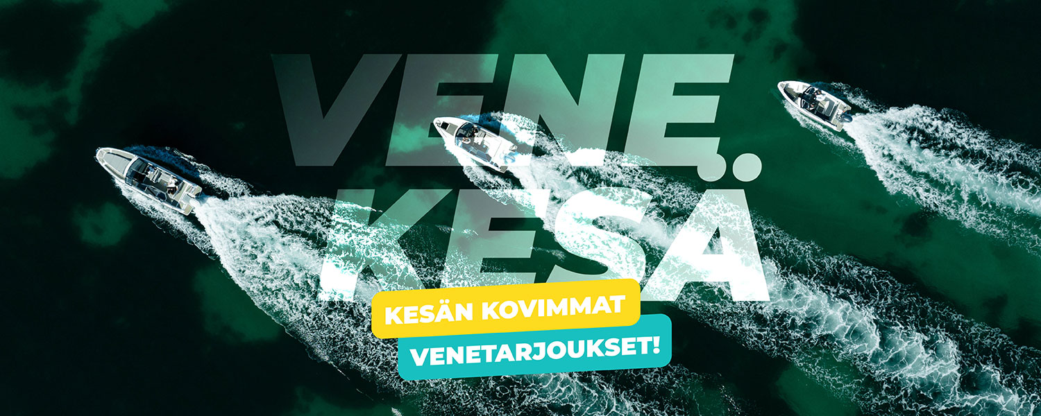 Venekesä – kesän kovimmat venetarjoukset