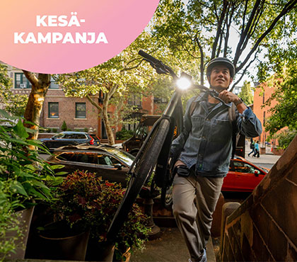 Sähköpyörien kesäkampanja