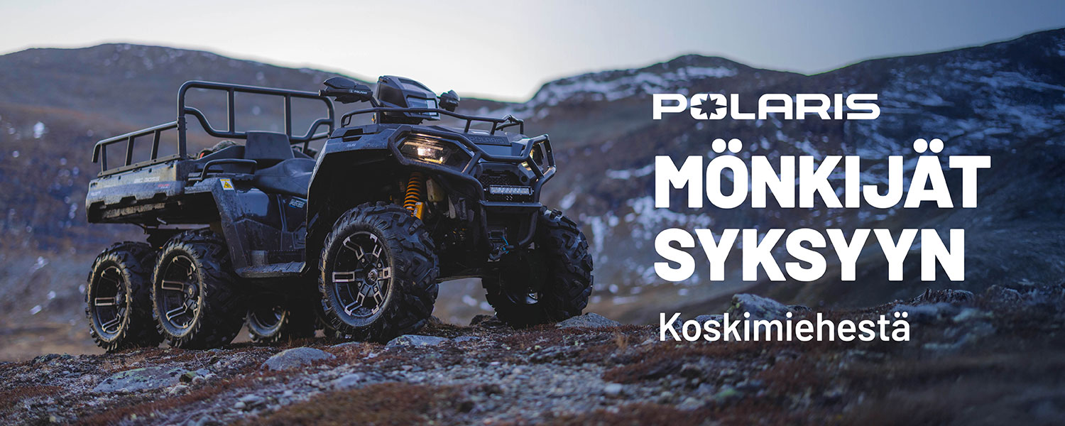 Polaris-mönkijät syksyyn