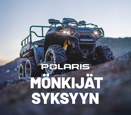 Polaris-mönkijät syksyyn