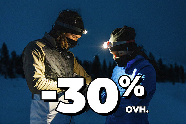 Vaatteet ja jalkineet -30% ovh.