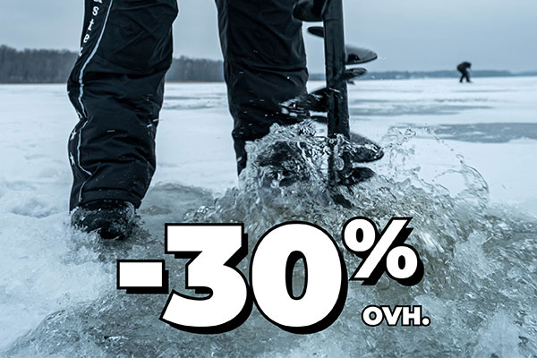 Kaikki kalastus- ja retkeilyosaston tuotteet -30% ovh.