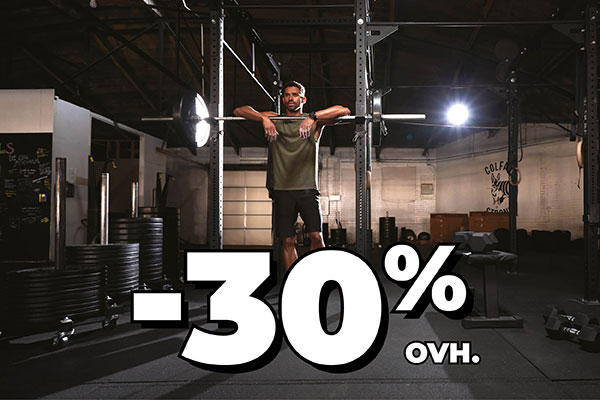 Kaikki kuntoilutuotteet -30% ovh.