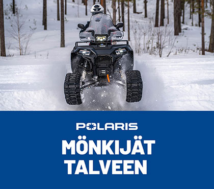 Polaris-mönkijät talveen