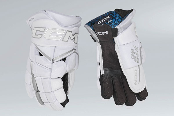 CCM HG Jetspeed FT8 Pro SR WHT Jääkiekkohanskat