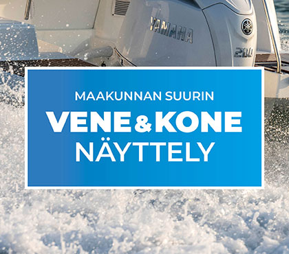 Maakunnan suurin Vene&Kone-n&auml;yttely