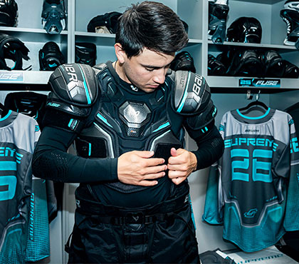 Bauer Supreme Fuse -varusteet