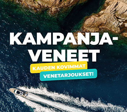 Kampanjaveneet – kauden kovimmat venetarjoukset