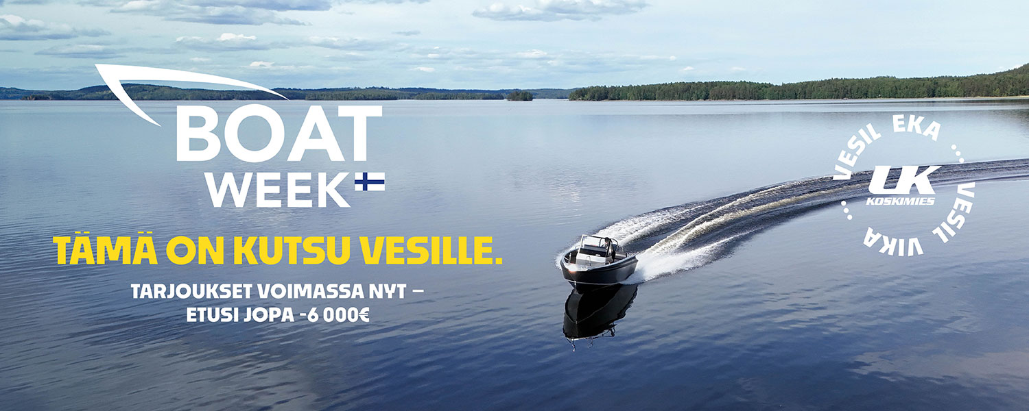 Boat Week -tarjoukset voimassa nyt