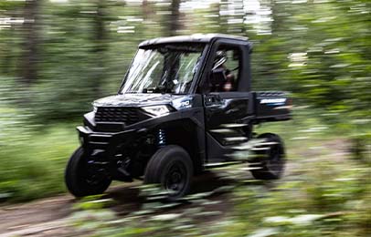 Tilava, hiljainen ja helppo ajaa