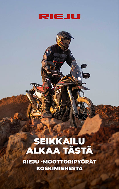 Rieju-moottoripyörät Koskimiehestä