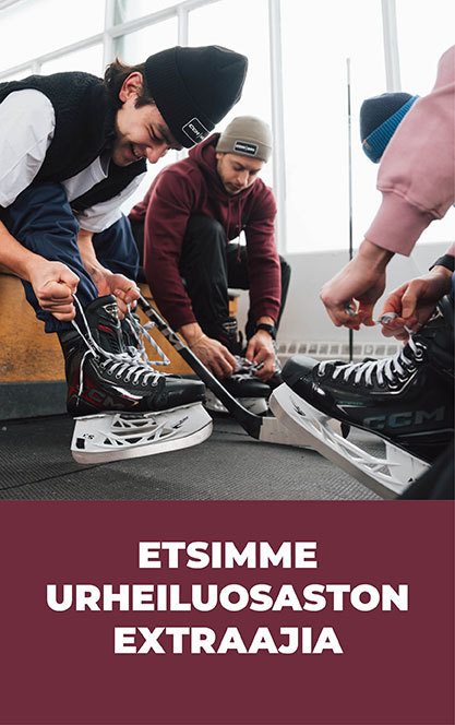 Rekry: etsimme urheiluosaston extraajia