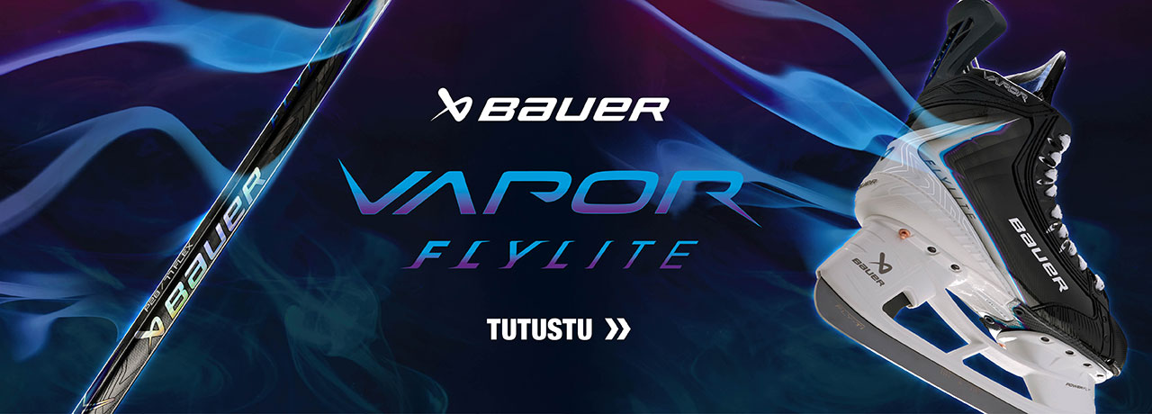 Bauer Vapor Flylite nyt UK Koskimiehestä